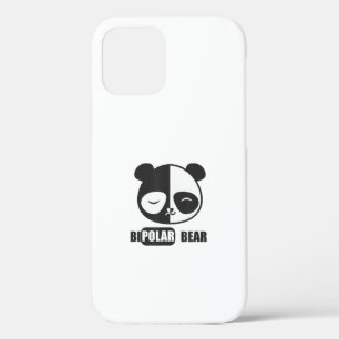 Funny Polar Bear Painting For Animal Lover iPhone 12 Case