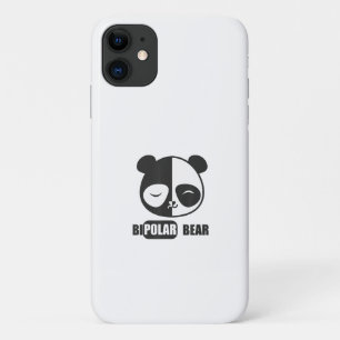 Funny Polar Bear Painting For Animal Lover Case-Mate iPhone Case
