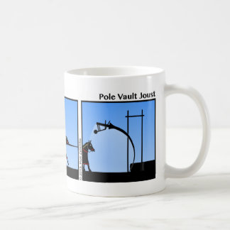 Funny Pole Vault Joust Stickman Mug - 100