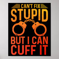Funny Police Art For Men Women Policeman Cop Polic