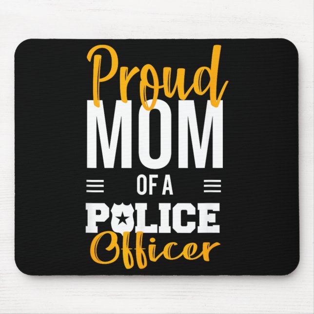 Funny Police Mouse Pad (Front)