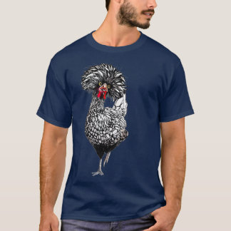Funny Polish Chicken  Backyard Chicken Coop Farm T-Shirt