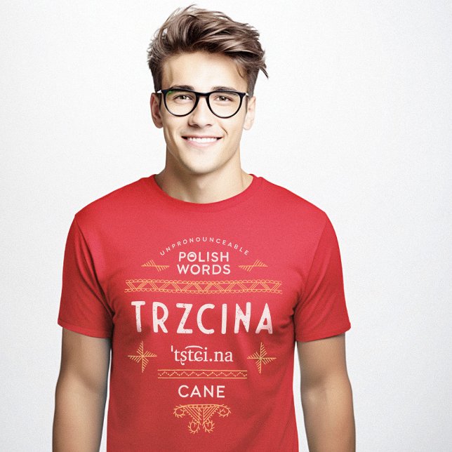 Funny Polish Language Gifts Cane T-Shirt (Funny Polish Language Gifts Cane T-Shirt)