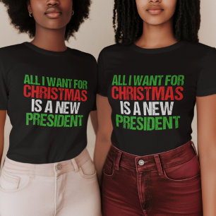 Funny Political Christmas Election Humour T-Shirt