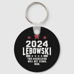 Funny Political Lebowski Election Vote 2024 Key Ring