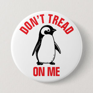 Funny Political Meme Penguin Tariff 7.5 Cm Round Badge
