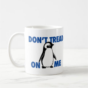 Funny Political Meme Penguin Tariff Coffee Mug