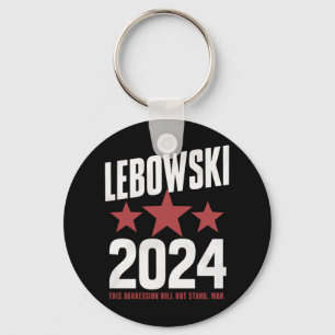 Funny Political Name Lebowski Political Election Key Ring