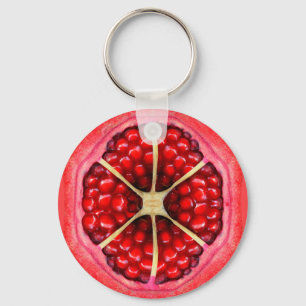 Funny Pomegranate Theme Keychains