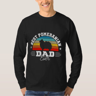 Funny Pomeranian Dad Ever Fur T-Shirt