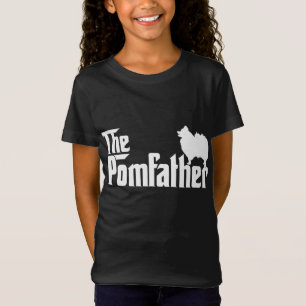 Funny Pomeranian Father Dad The Pom Father Dog Lov T-Shirt