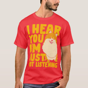 Funny Pomeranian Pom Spitz Dog Lover Gift T-Shirt