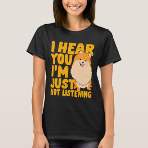 Funny Pomeranian Pom Spitz Dog Lover T-Shirt