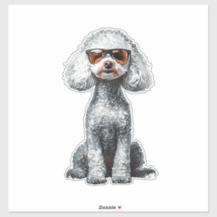 Funny Poodle Animal Lover Dogs Graphic Cute Dog Ow