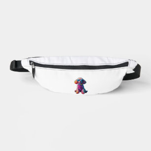 Funny Poodle Animal Lover Dogs Graphic Cute Dog Ow Bum Bags