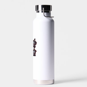 Funny Poodle Halloween Costume � Cute Dog Photoboo Water Bottle