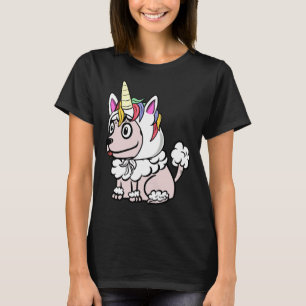 Funny Poodle Unicorn Hat T-Shirt