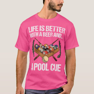 Funny Pool Billiard Snooker T-Shirt