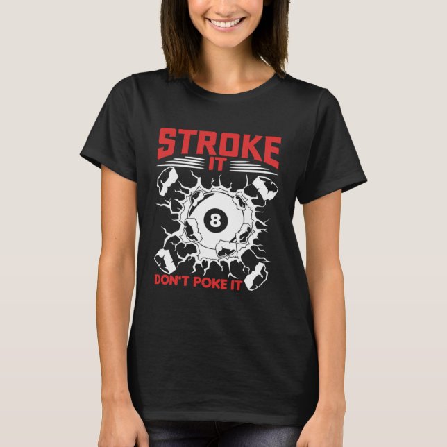 Funny Pool Player Gift I Billard 8-Ball Pullover H (Front)