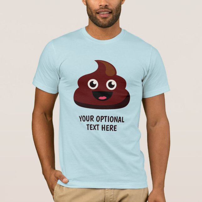 Funny POOP custom text shirts & jackets (Front)