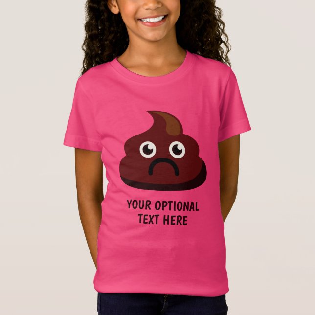 Funny POOP custom text shirts & jackets (Front)