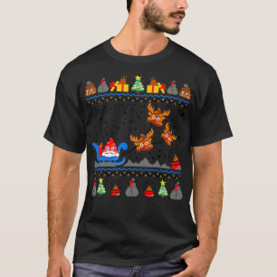 Funny Poop Emoji Christmas Sweater