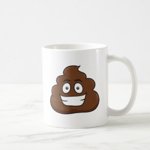 funny poop emoji coffee mug