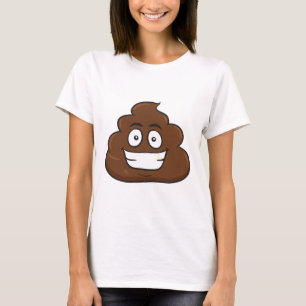 funny poop emoji T-Shirt