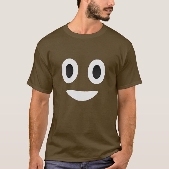 Funny poop emoji t-shirt (Front)