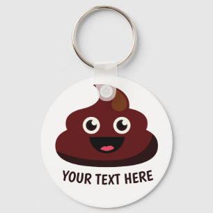 Funny Poop key chain 3 : joyful