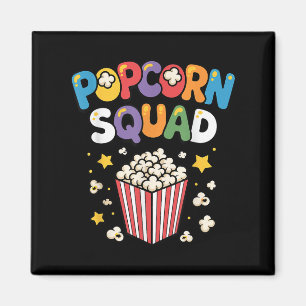 Funny Popcorn Art For Men Women Kids Pop Corn Popc Magnet