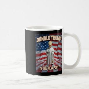Funny Pope And President Donald Trump Coffee Mug