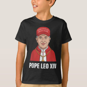 Funny Pope Leo Xiv Make Vatican Great Again Cathol T-Shirt