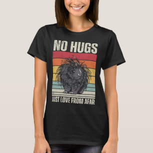 Funny Porcupine, No Hugs, Vintage Porcupine T-Shirt