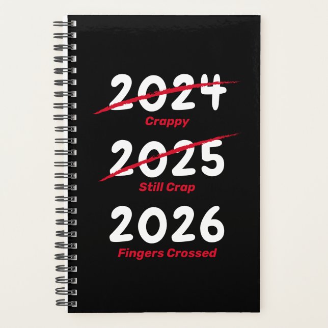 Funny Positivity 2026 Planner (Front)