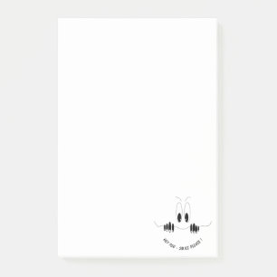 Funny Post-it® Notes with Curiosity Eyes