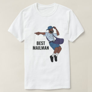 Funny Postal Worker Dancing Appreciation T-Shirt