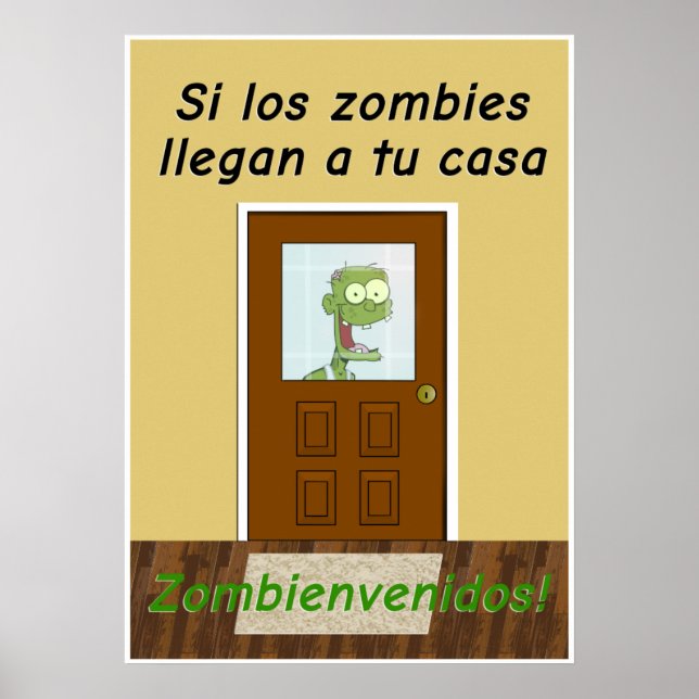 Funny Poster for a Spanish Classroom (Front)