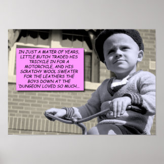 Funny Poster - Li'l Butch