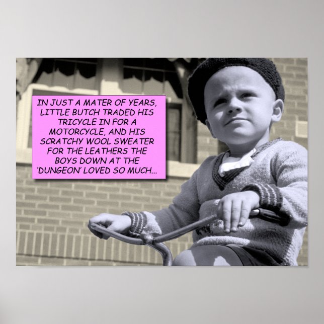 Funny Poster - Li'l Butch (Front)