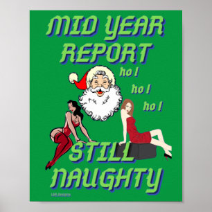 funny poster  "STILL NAUGHTY 2"