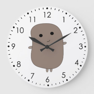 Funny Potato Wall Clock