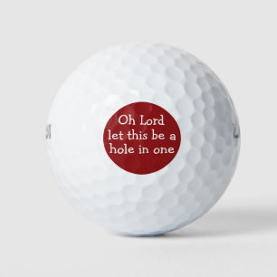 Funny Prayer Golf Balls