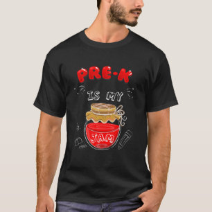 Funny Pre-K Teacher Preschool Is My Jam Shir Kids, T-Shirt