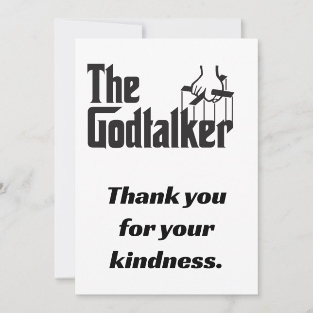 Funny Preacher Minister Pastor Parody Invitation (Front)