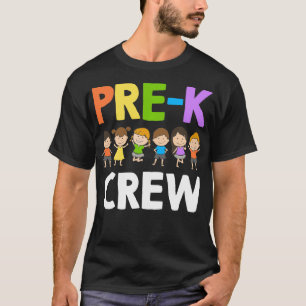 Funny Preschool Teacher Designs For Men Women PreK T-Shirt