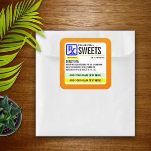 Funny Prescription Strength Label