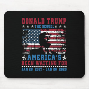Funny President Donald Trump Inauguration Day 2025 Mouse Pad