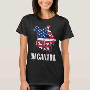 Funny President Donald Trump Oh Canada Usa America T-Shirt