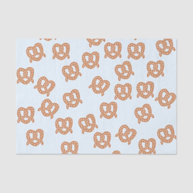 Funny Pretzel Tissue Paper (Front)